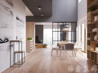 現(xiàn)代風格家居裝修裝飾室內(nèi)設(shè)計效果-A8041-3